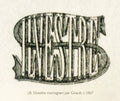 1867 - Jules Girault - J.B. Silvestre Monogram