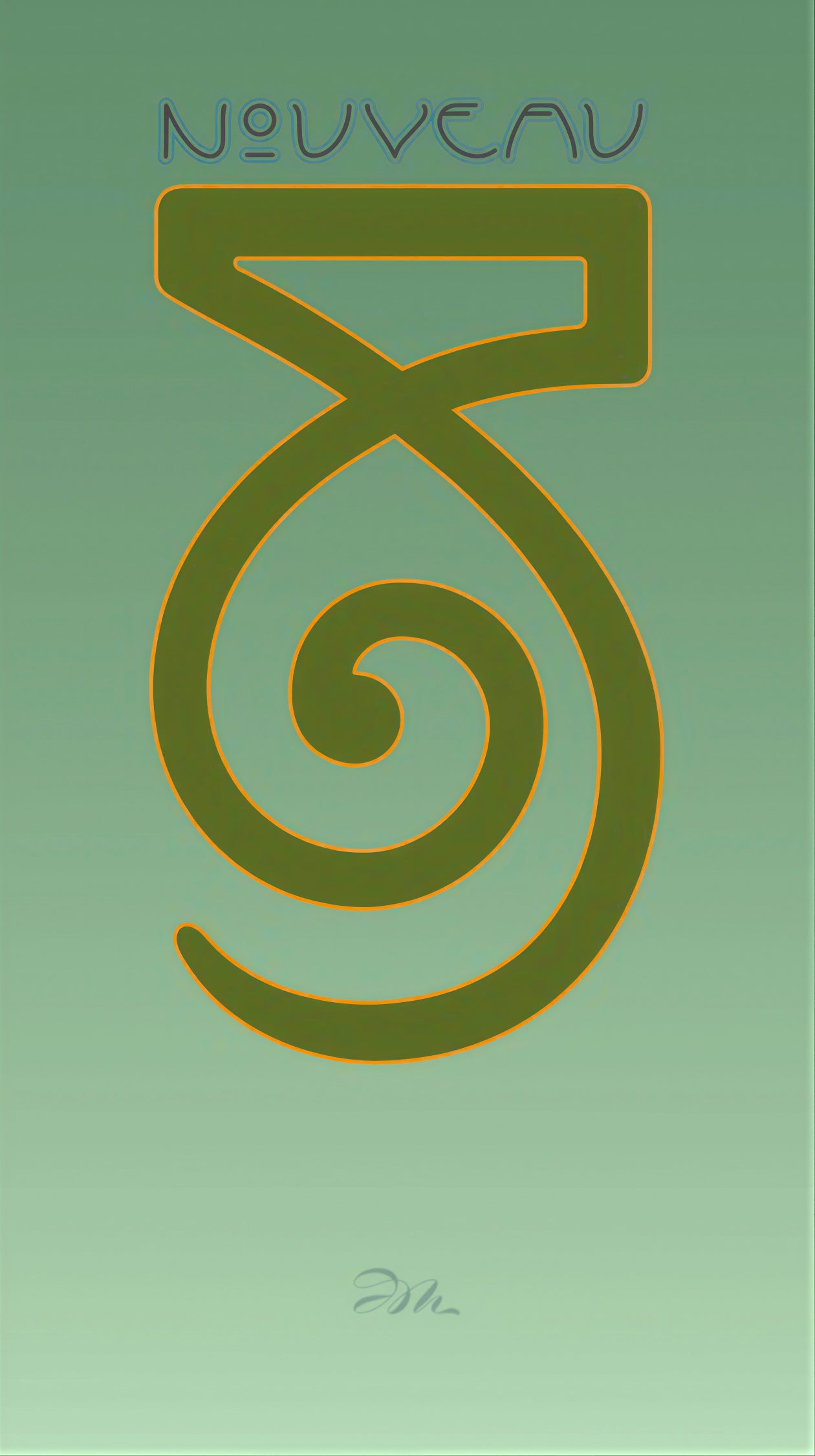 Ampersand - Art Nouveau