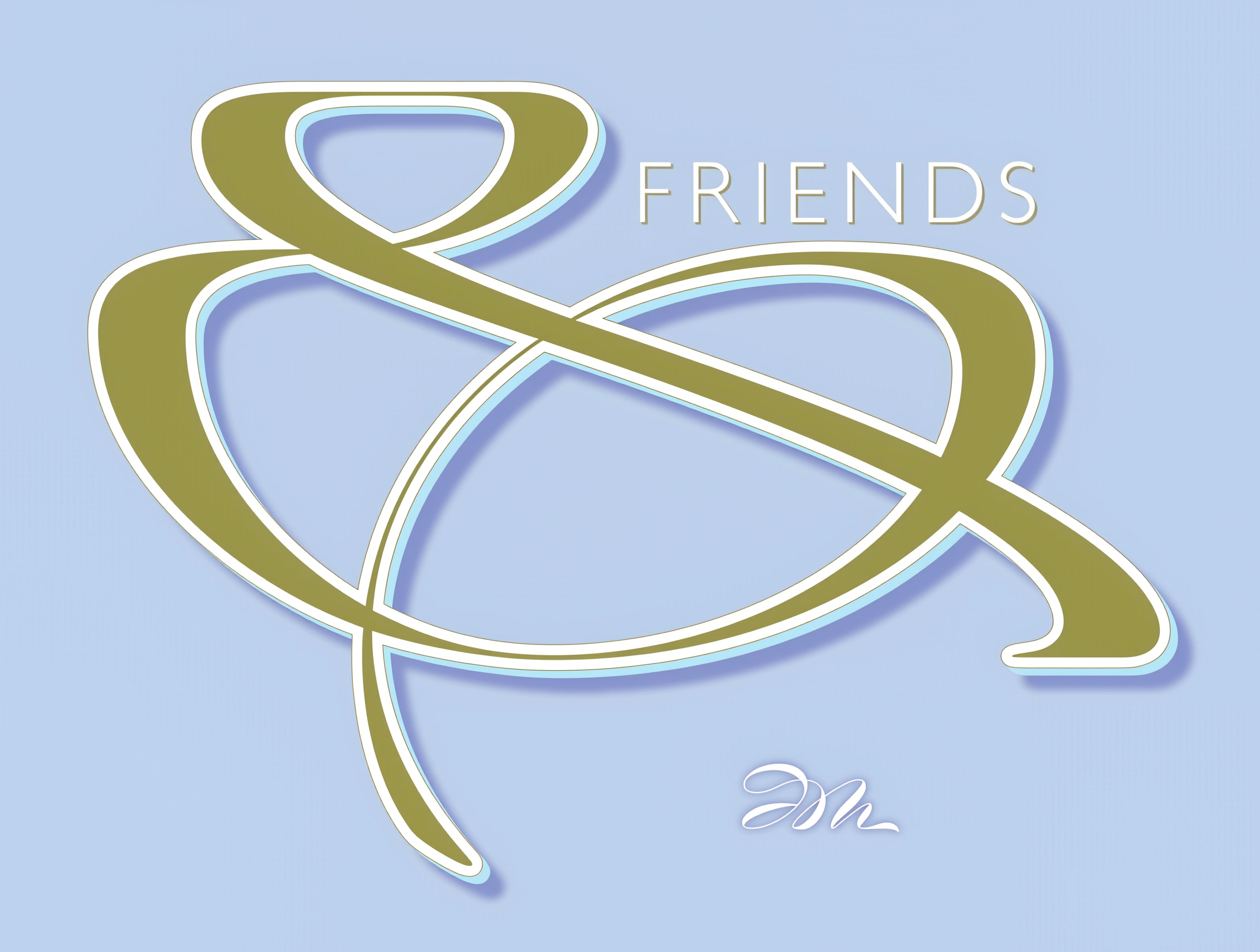 Ampersand - Art Nouveau - Friends