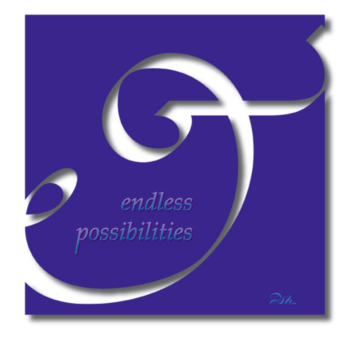 Ampersand - Calligraphic - Endless Possibilities