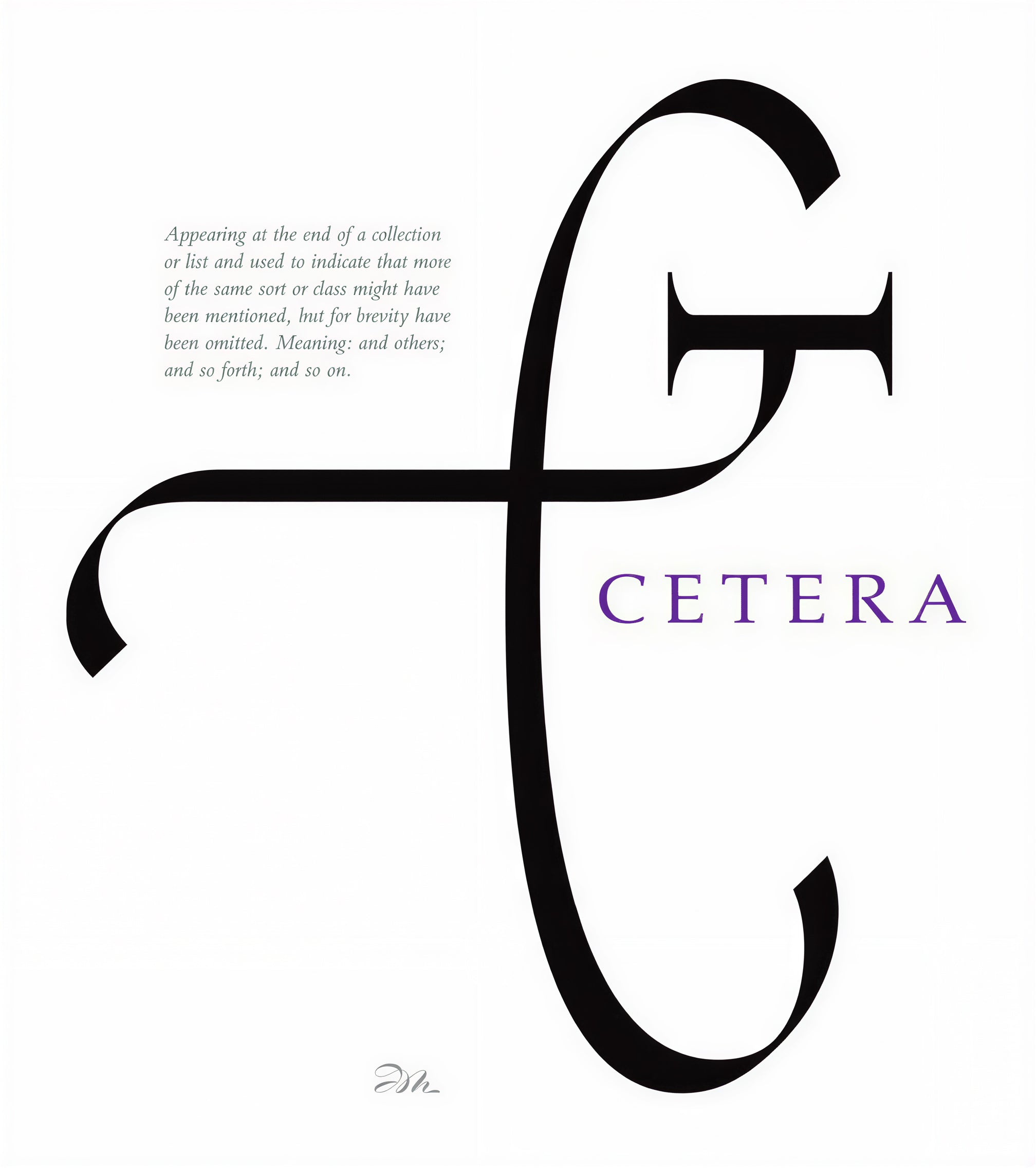 Ampersand - Francesco Moro - Et cetra