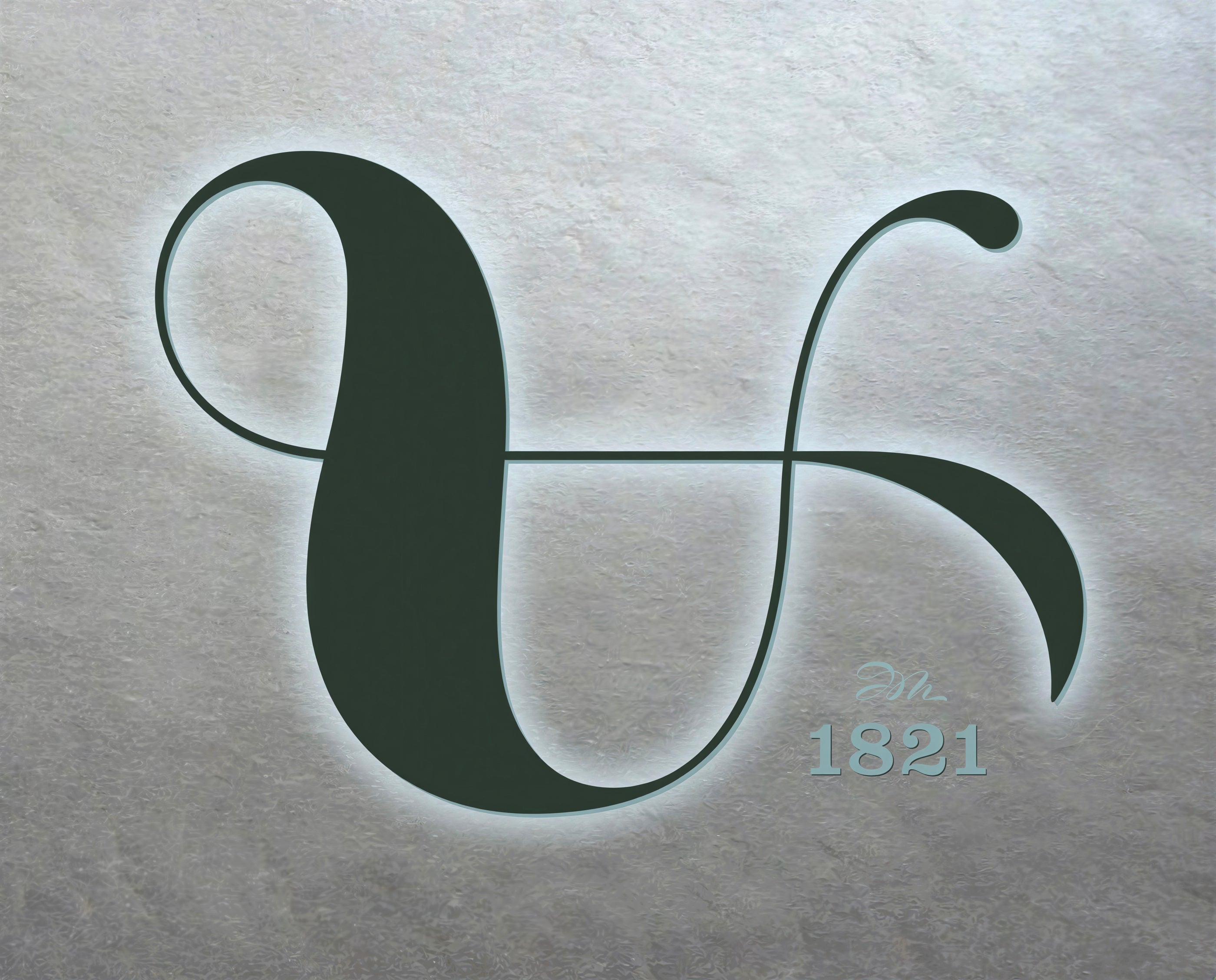 Ampersand - 1821 Tombstone Rubbing