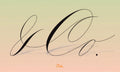 Ampersand - "& Co." - Script