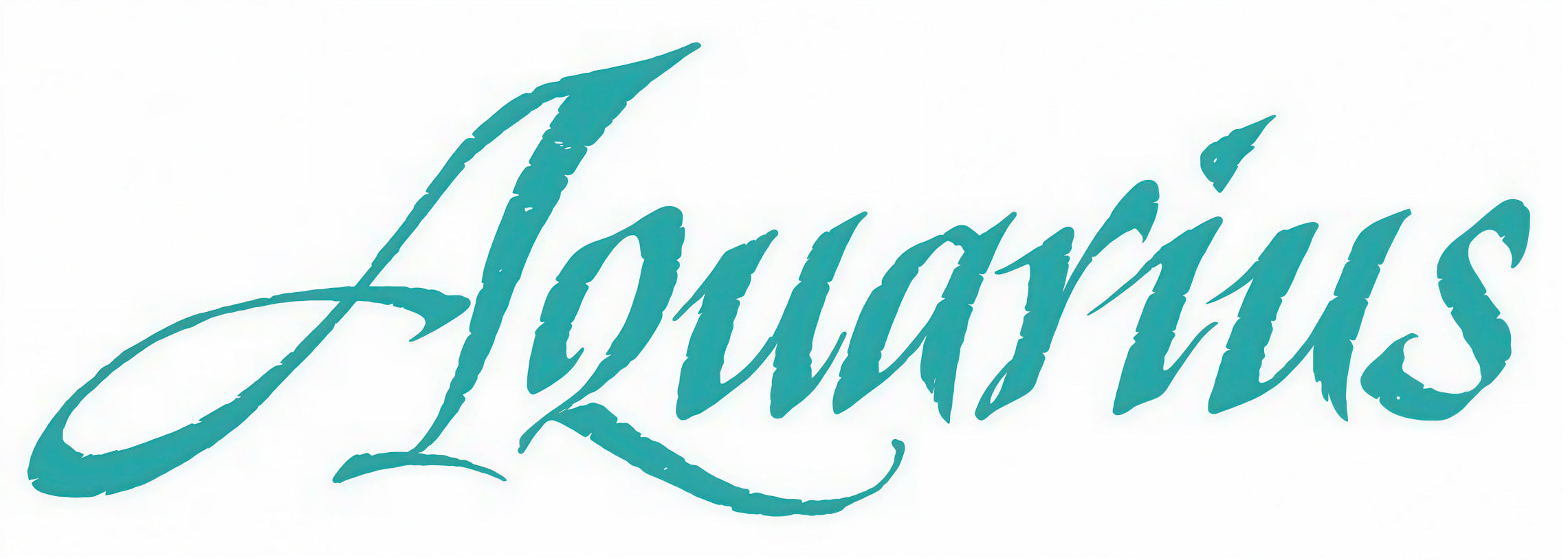 Aquarius Book Store - Lettering