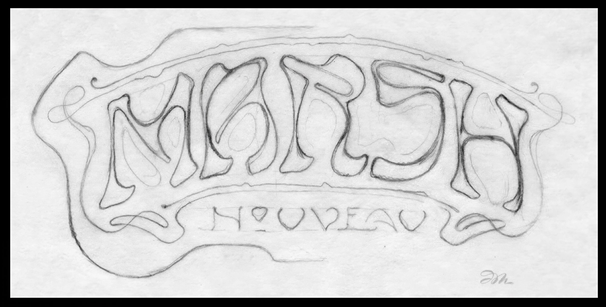 Don Marsh - Art Nouveau "Marsh"