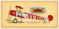 Avro Vintage Airplane - Illustration