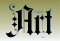 Blackletter - "Art" - Victorian Lettering