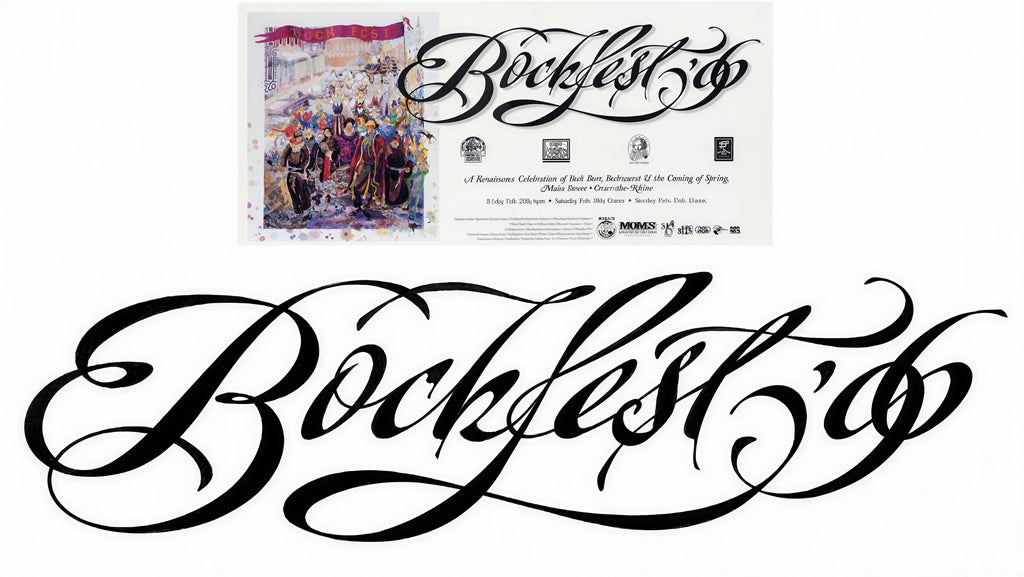 Bockfest 1996 Poster - Script