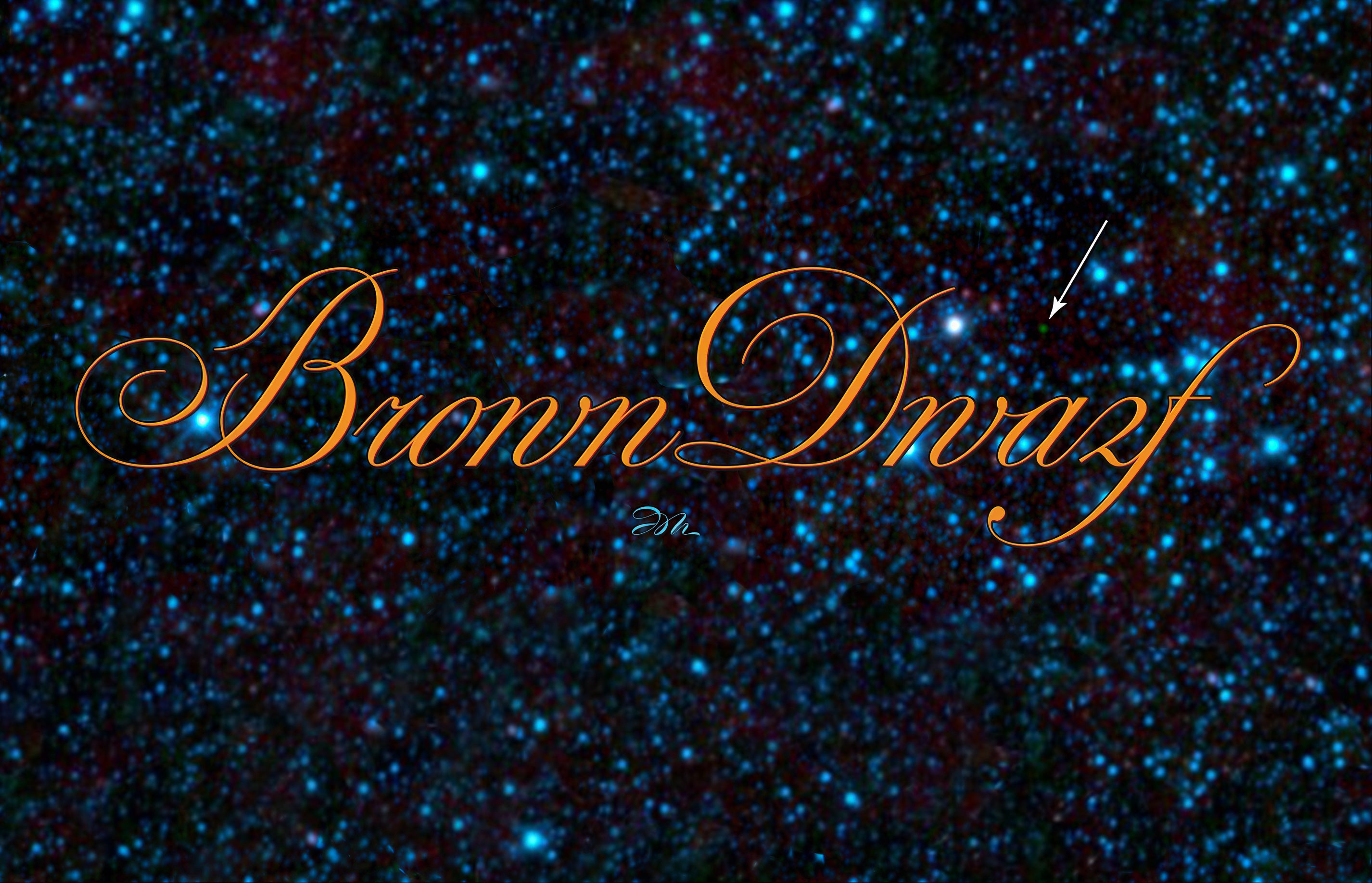 Astronomy - Brown Dwarf - English Roundhand