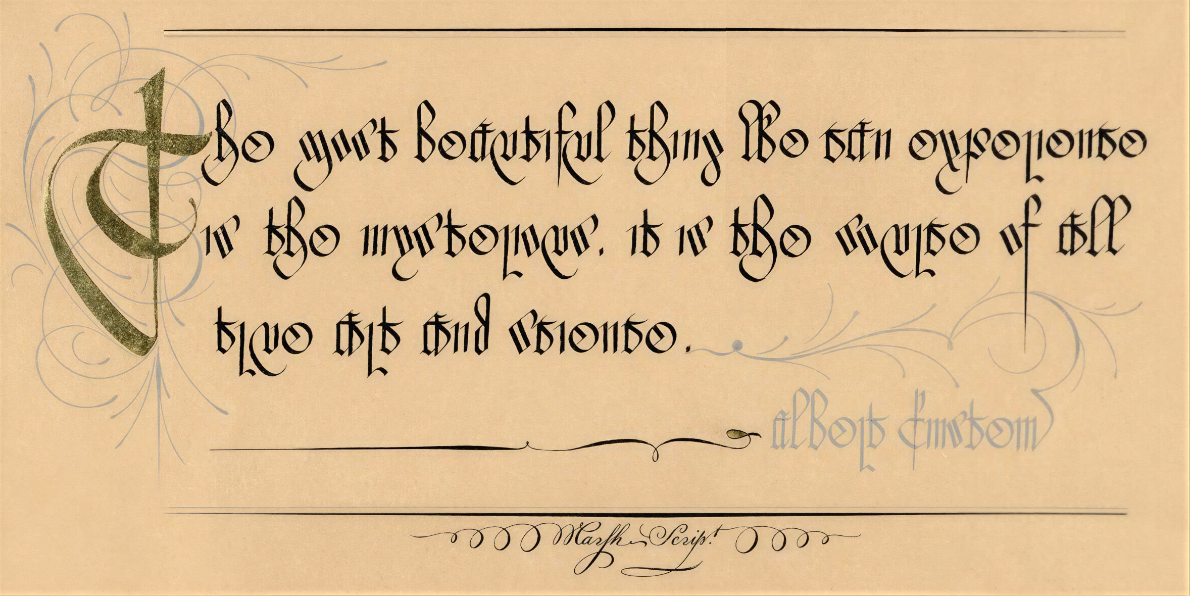 Court Hand - Quote