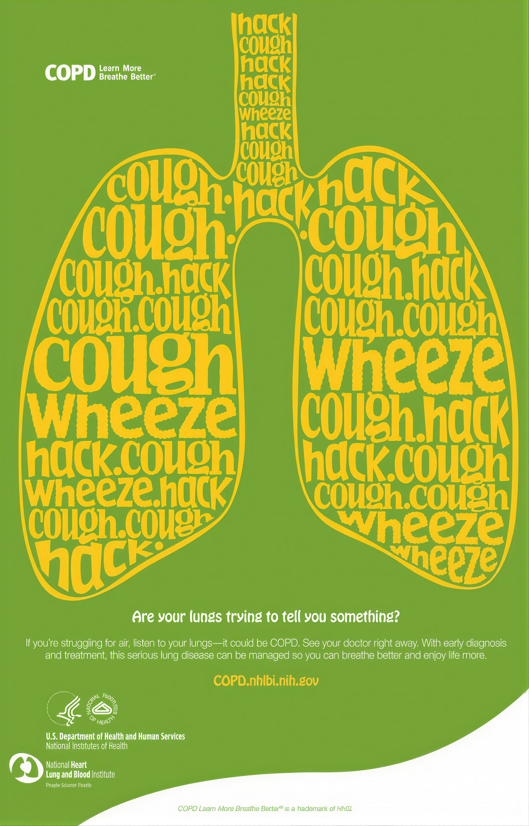 Department of Health & Human Services - COPD Poster