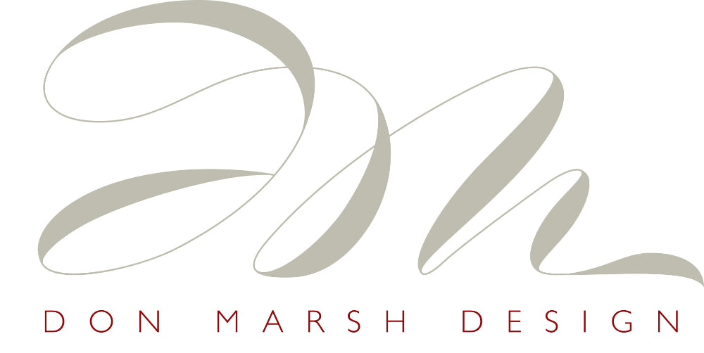 Don Marsh Initials - Script logo