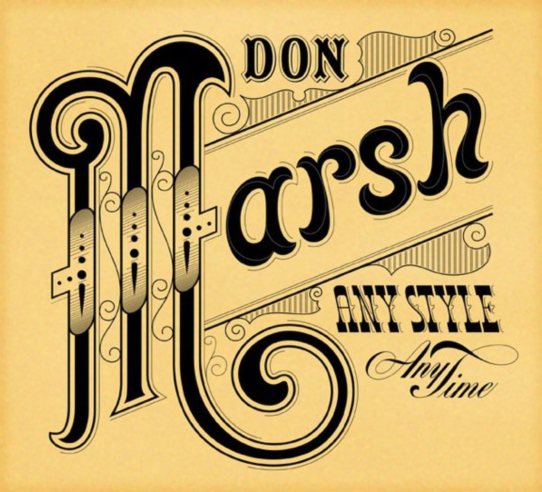 Don Marsh Lettering - Any Style, Anytime
