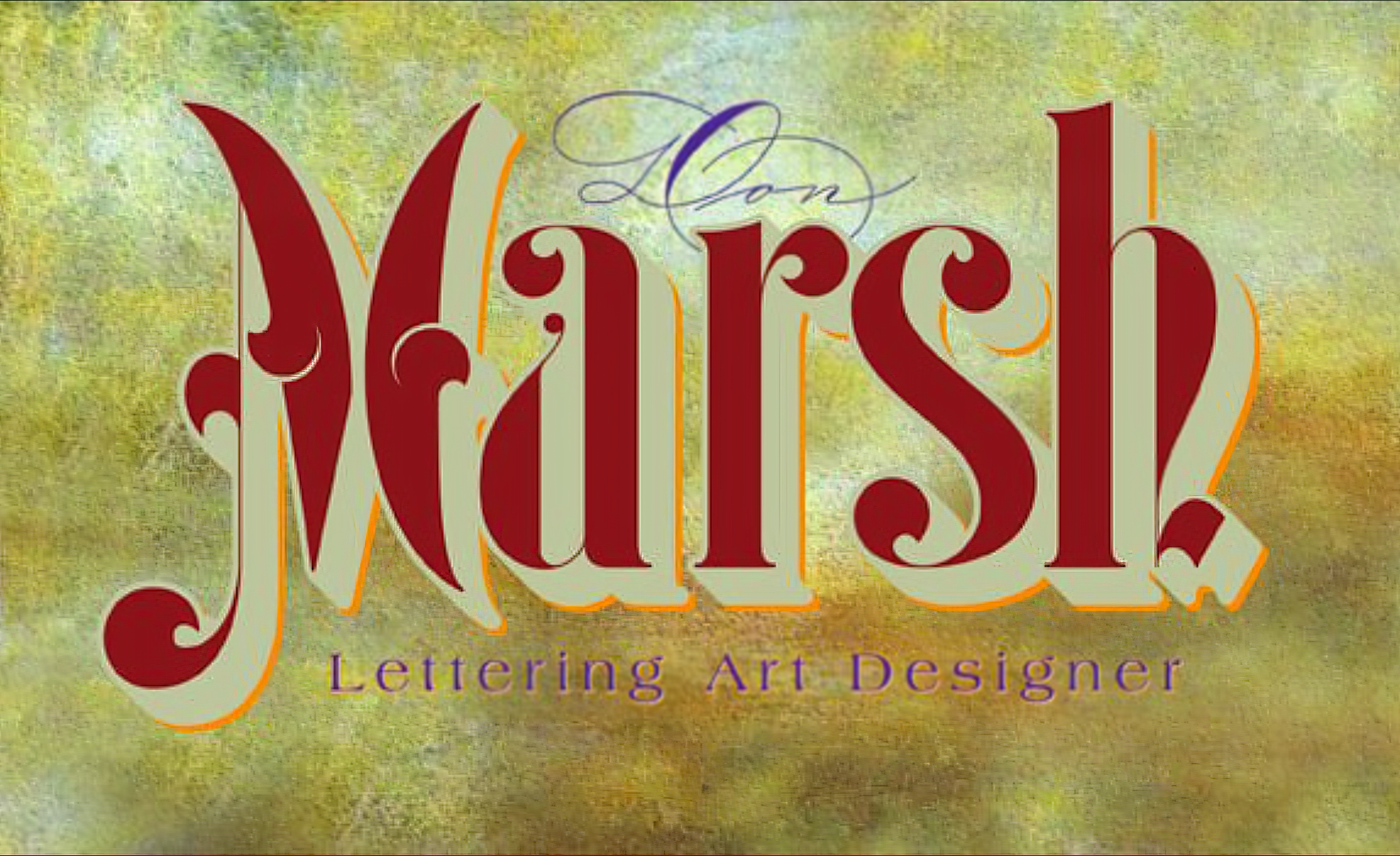 Don Marsh - Lettering Art Designer logo