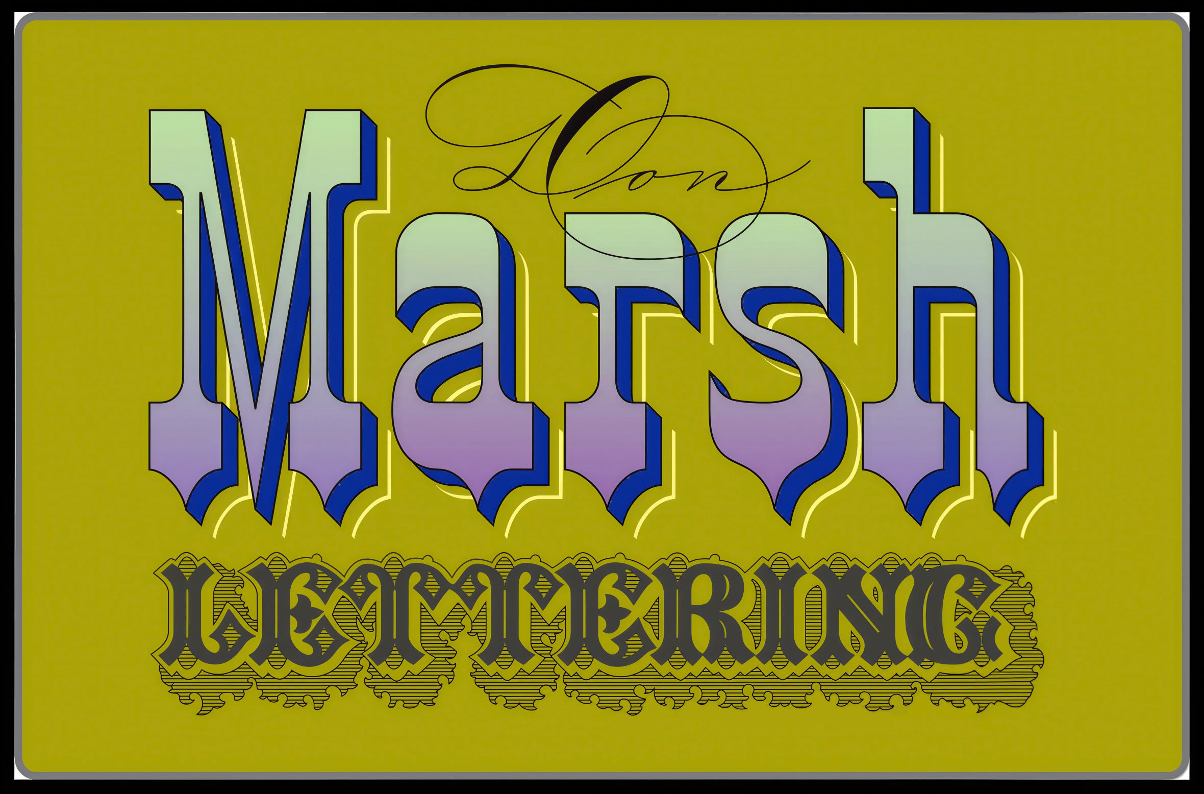 Don Marsh - Victorian Ornamental