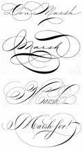 Don Marsh Signatures - Script