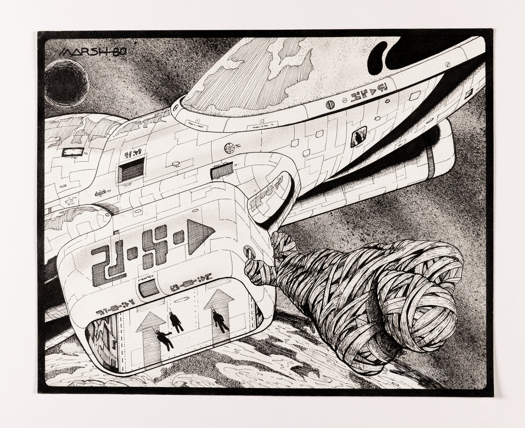 "Dust To Cosmic Dust"- Illustration