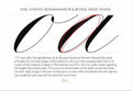 Earl Lupfer's Roundhand O & A Oval Body Shapes