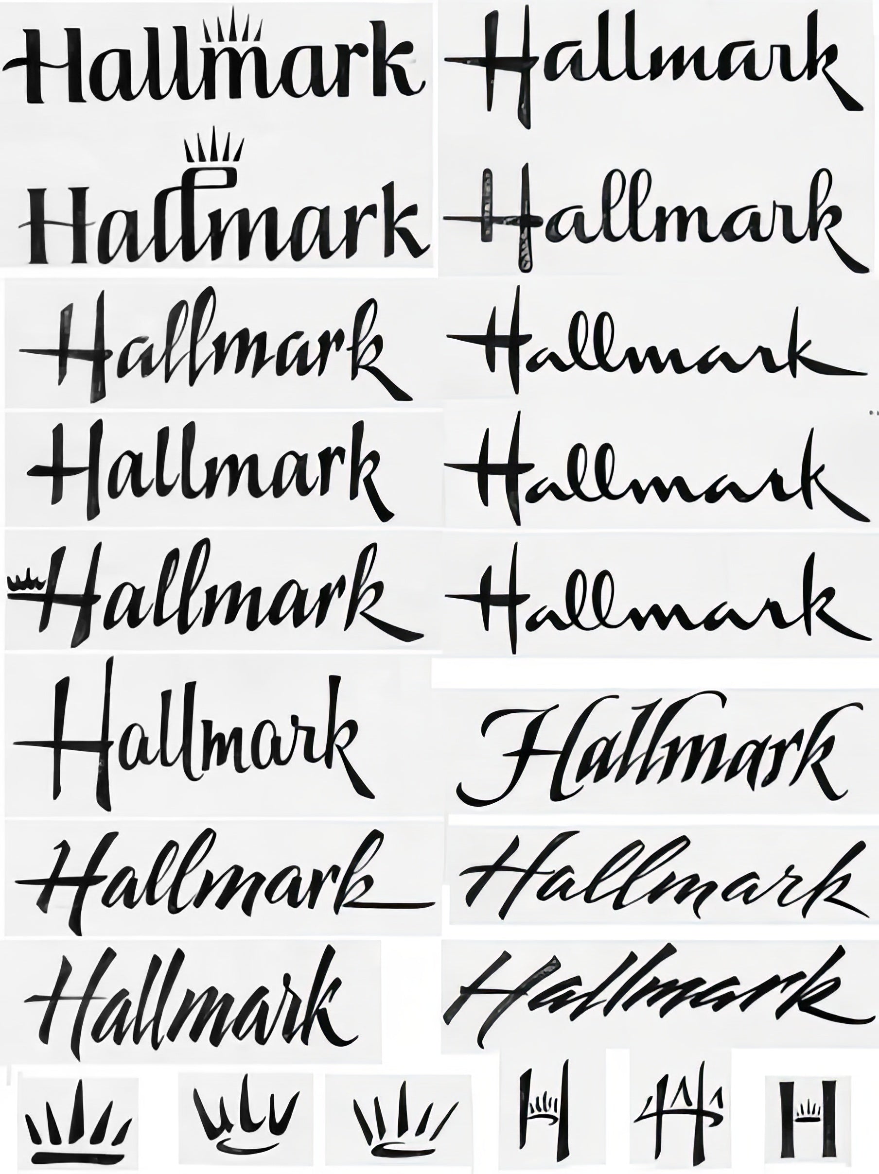 Hallmark Cards - Type Exploration