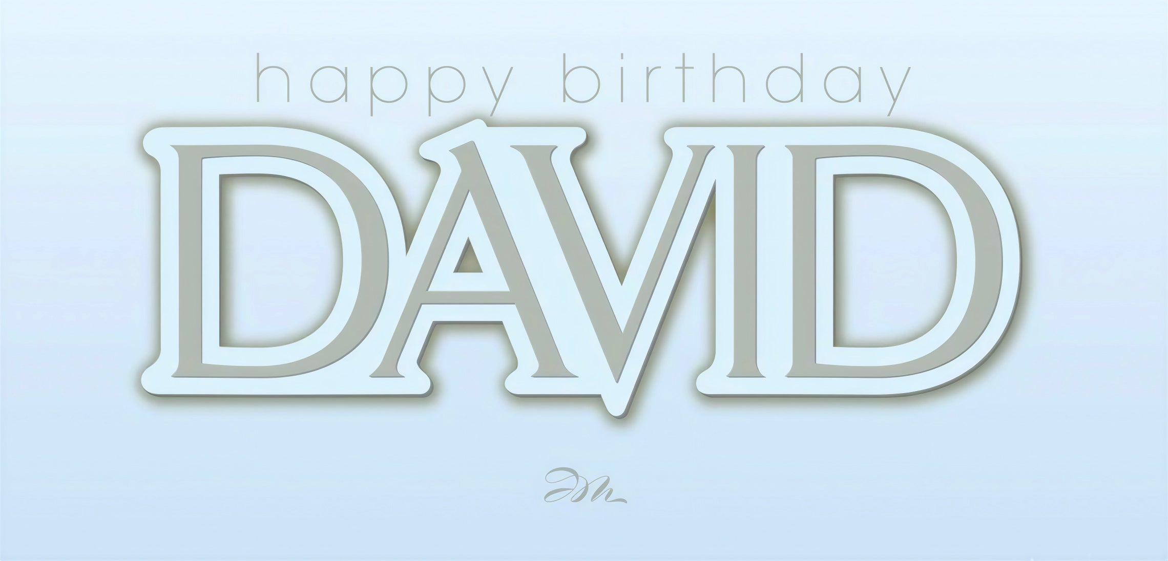 Birthday Wish - David 2011