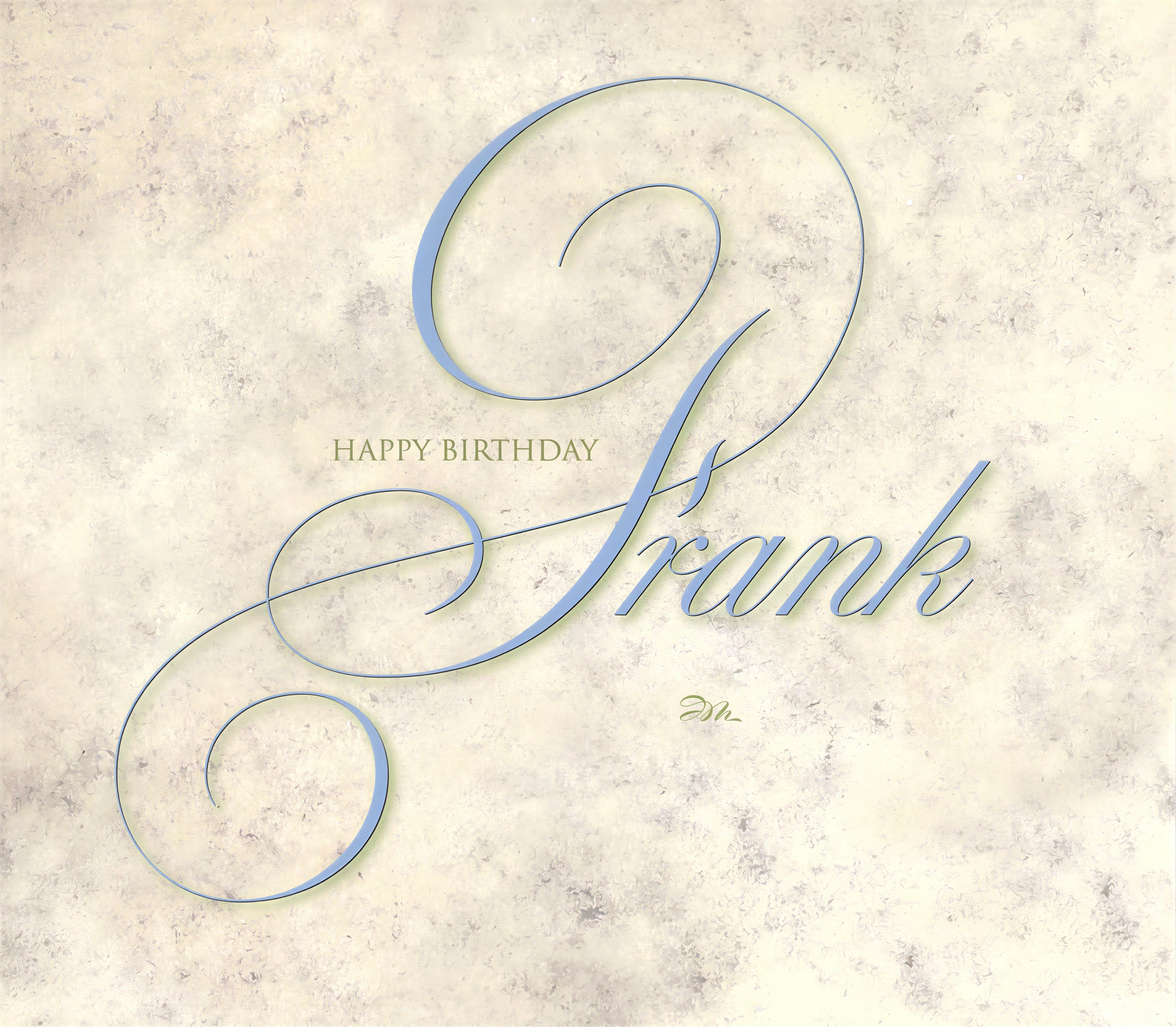 Birthday Wish - Frank Hill 2013
