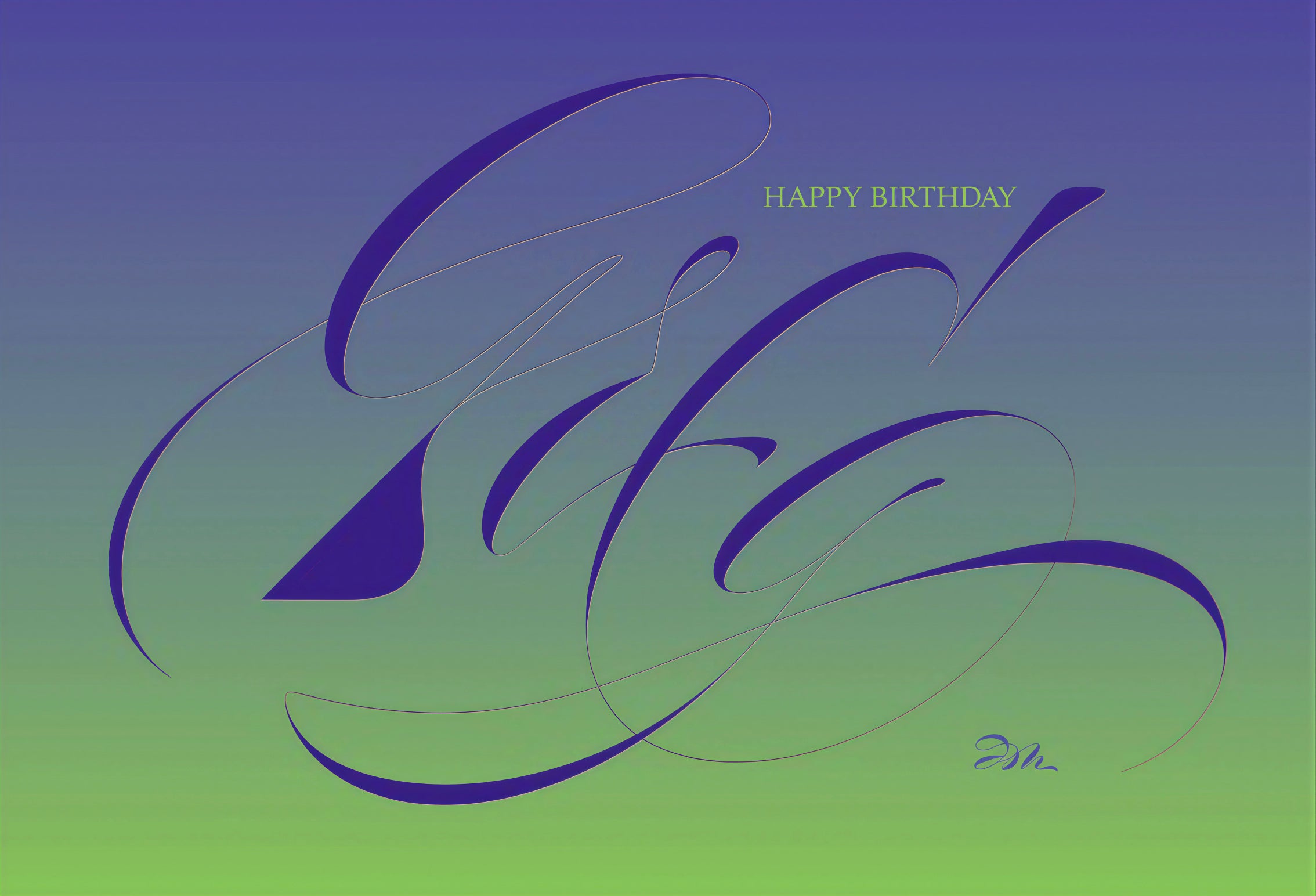 Birthday Wish - Greg Goldsberry