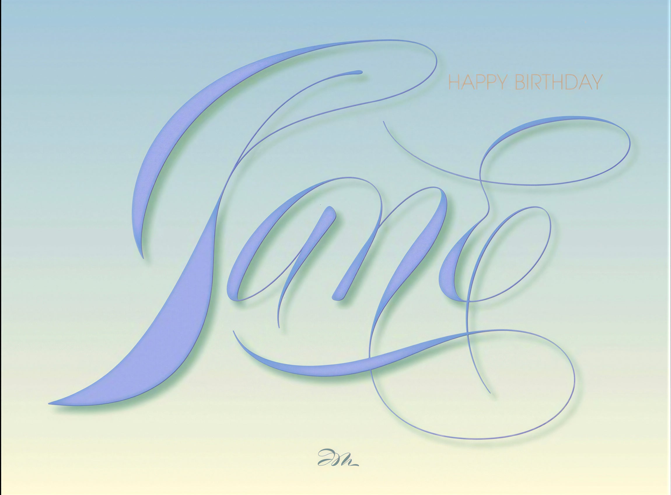Birthday Wish - Jane Dill 2011