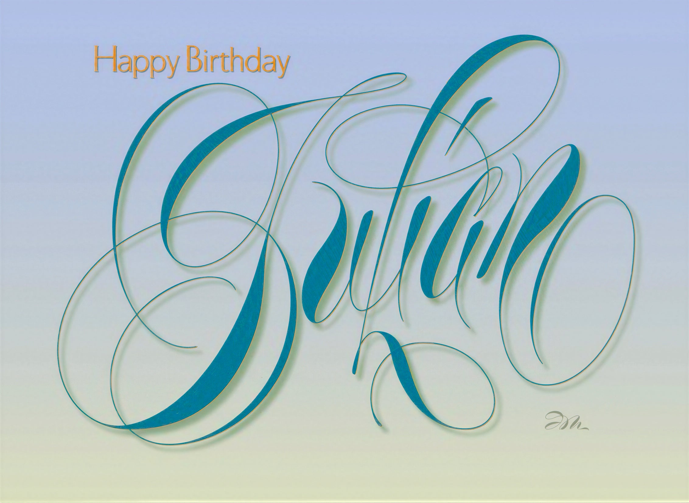 Birthday Wish - Julian Waters 2011