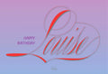 Birthday Wish - Louise Jolly 2011