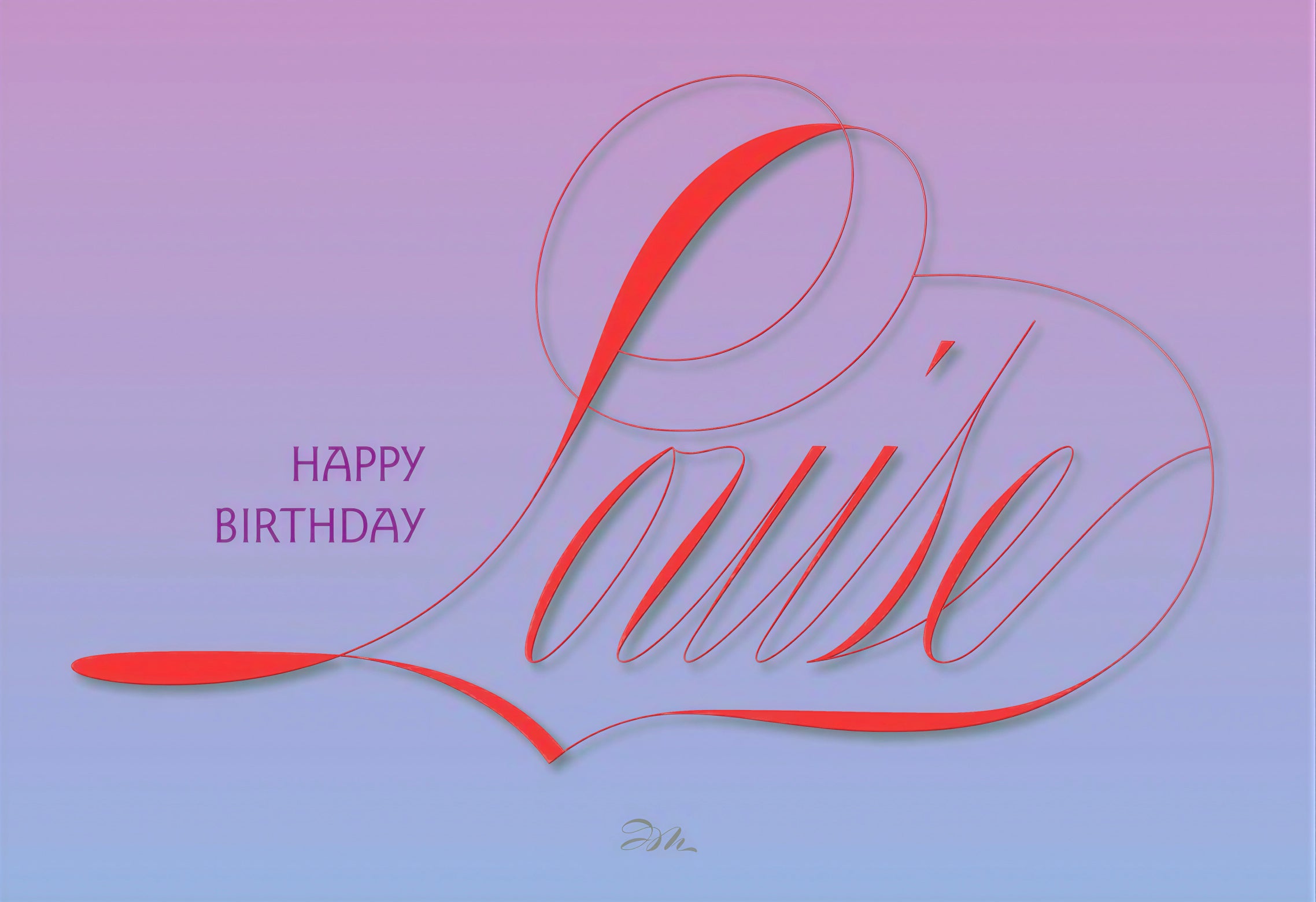 Birthday Wish - Louise Jolly 2011