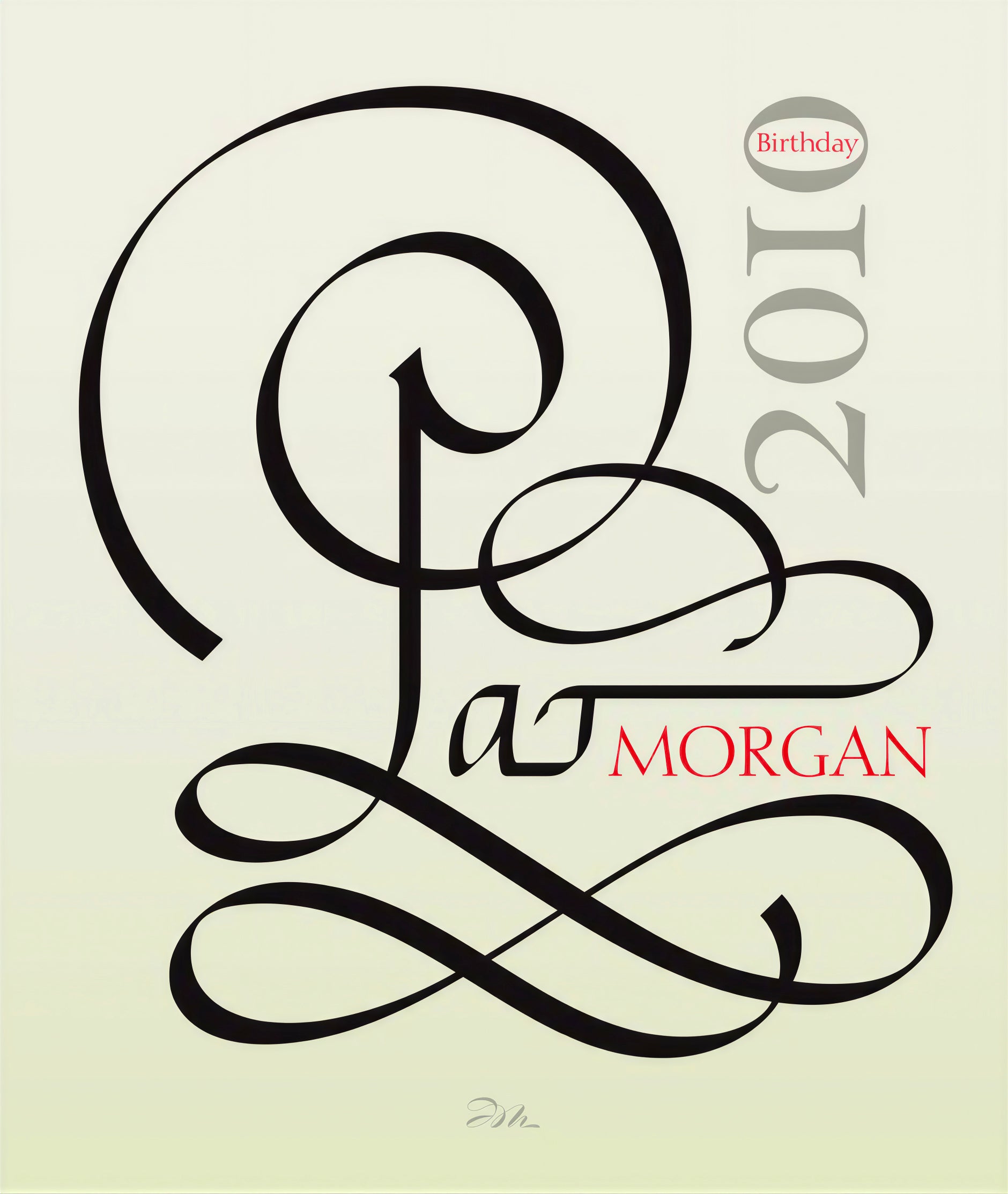 Birthday Wish - Pat Morgan 2010