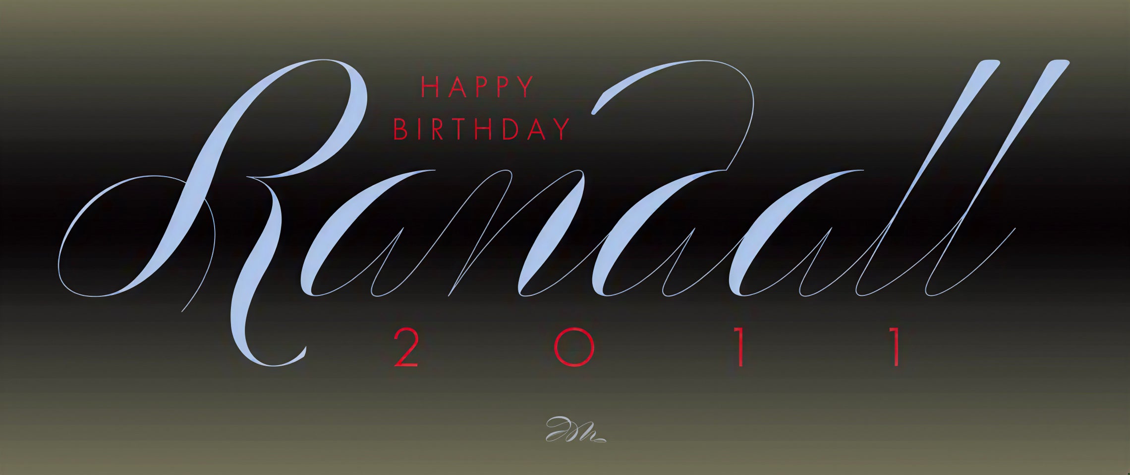 Birthday Wish - Randall Reese 2011