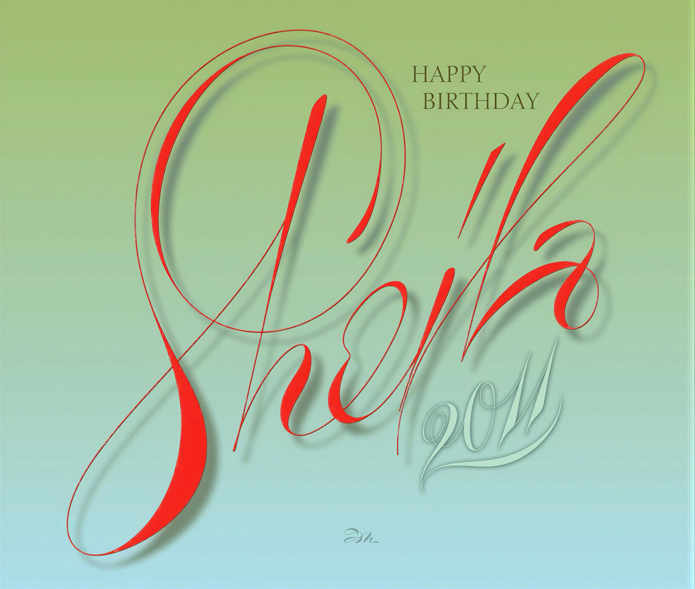 Birthday Wish - Sheila Waters 2011