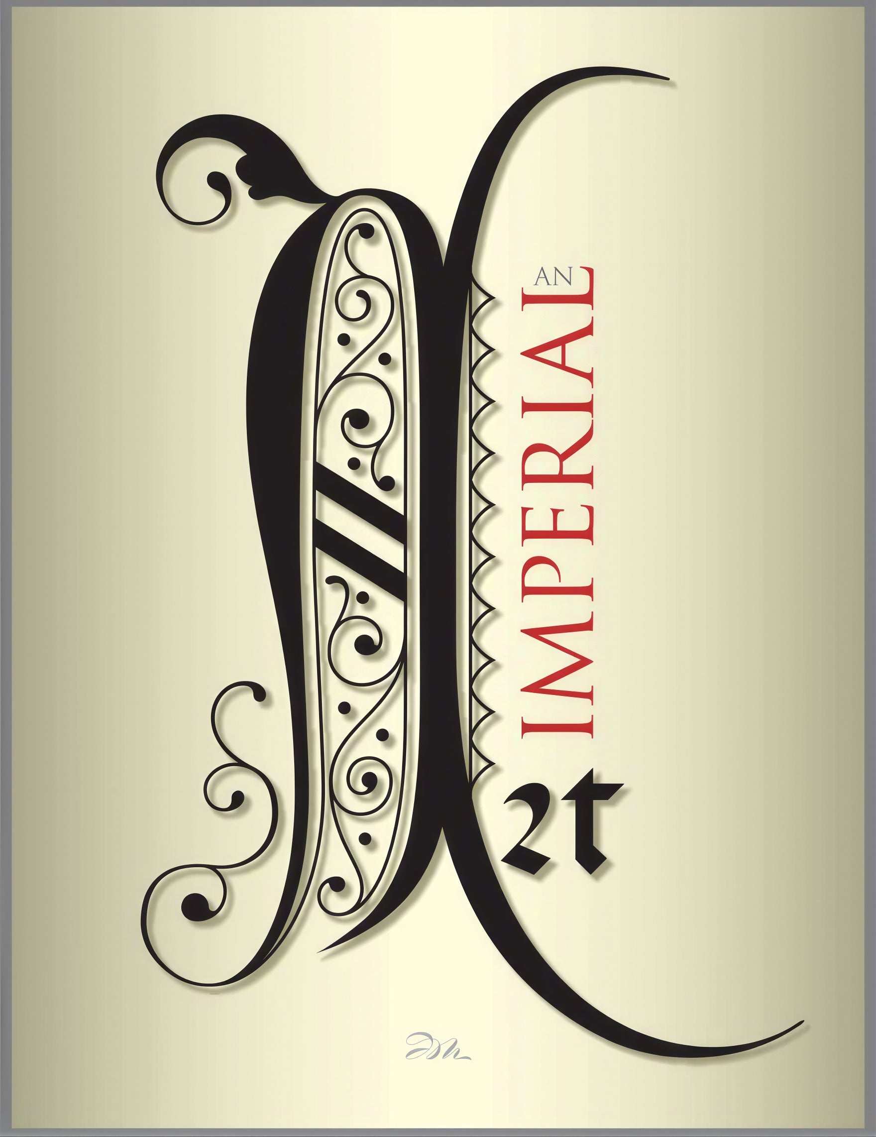 Imperial Letters "A"