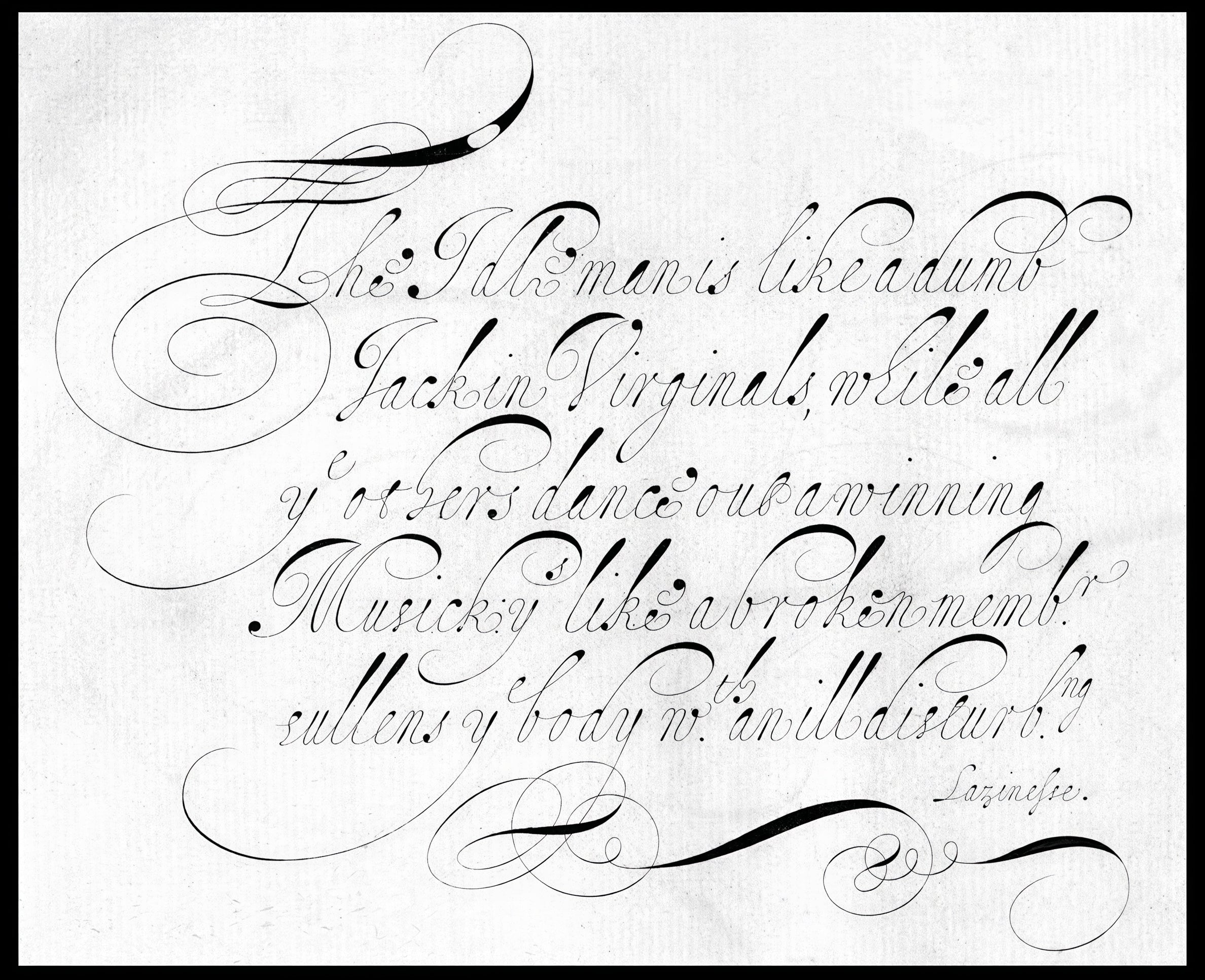 John Ayres example -1695