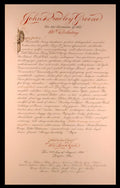 John Greene - Birthday Card Calligraphy
