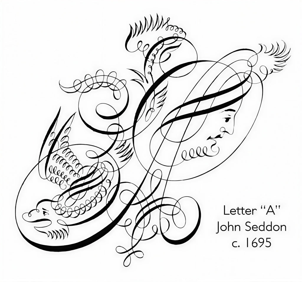 John Seddon - Calligraphic Flourishes Samples