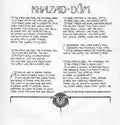 Khazad-dûm Poem - Calligraphy
