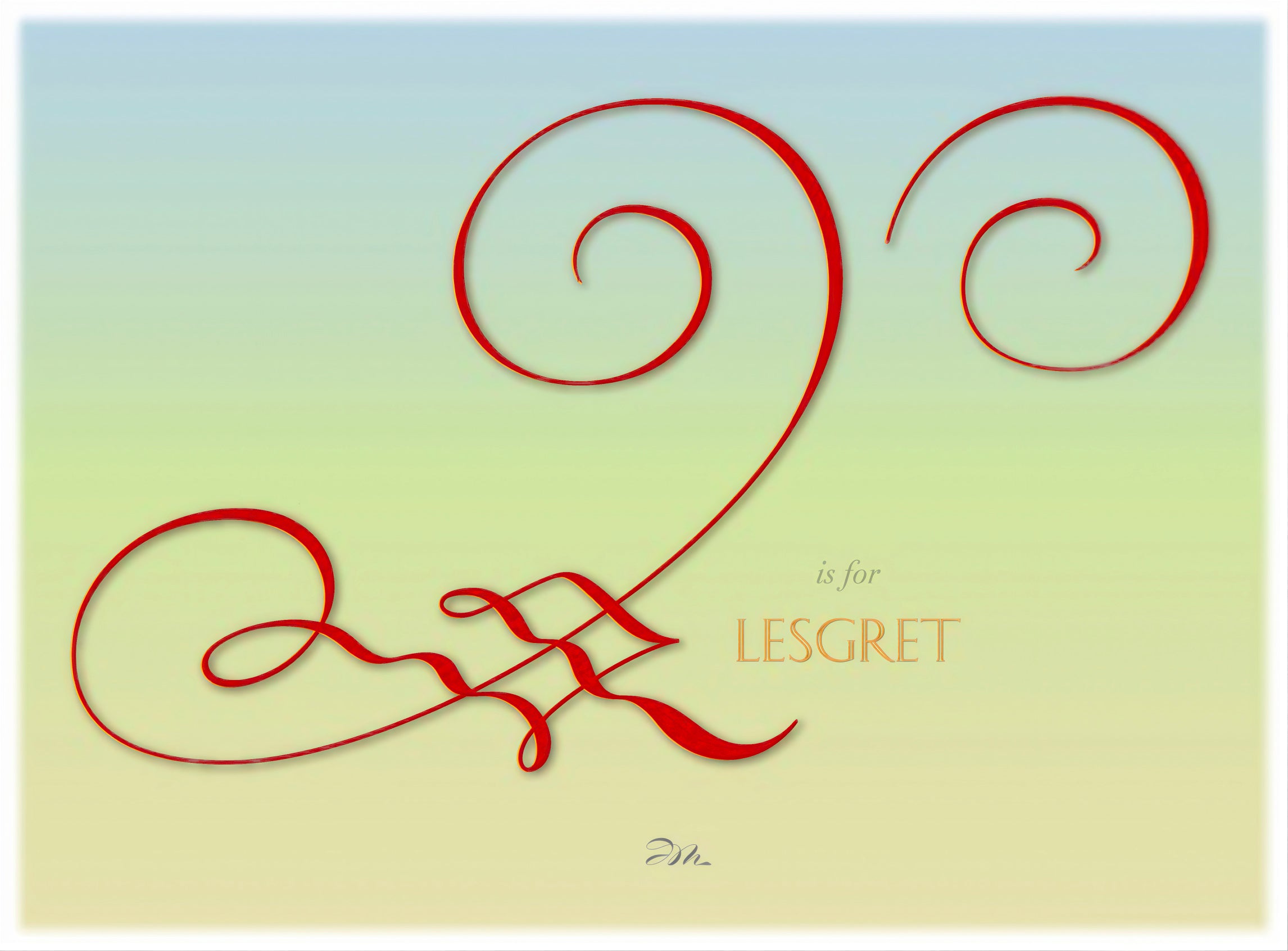 ABCs - "L" is for Lesgret