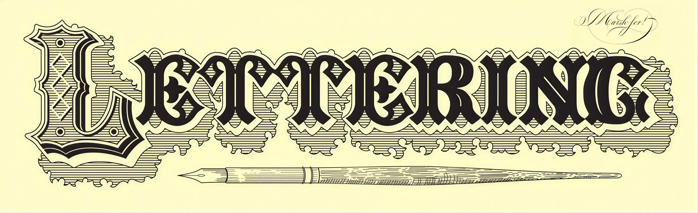"Lettering"