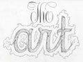"The Art" - Lignomorphic Script