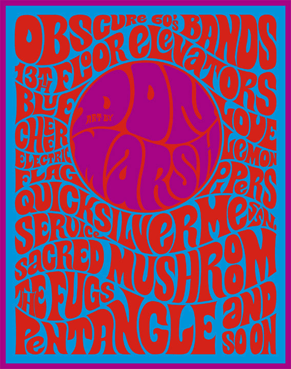 Psychedelic Rock Poster