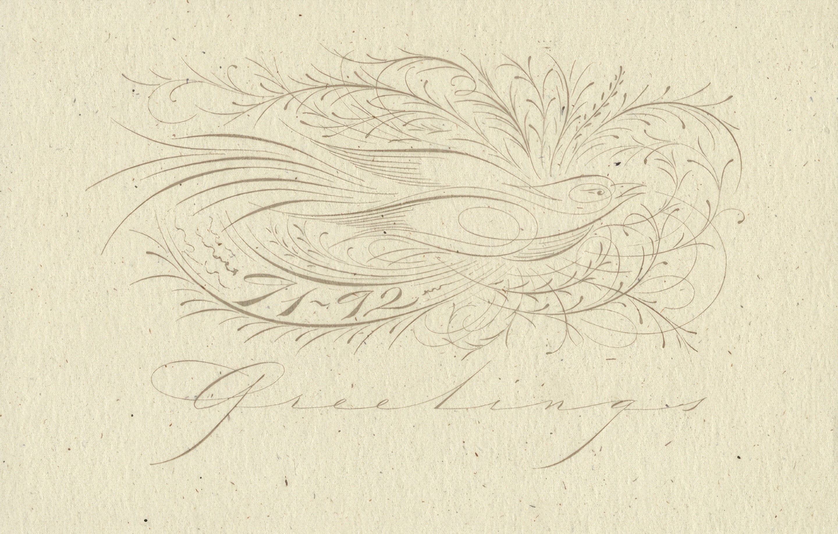 Zoomorphic Offhand - Holiday Bird