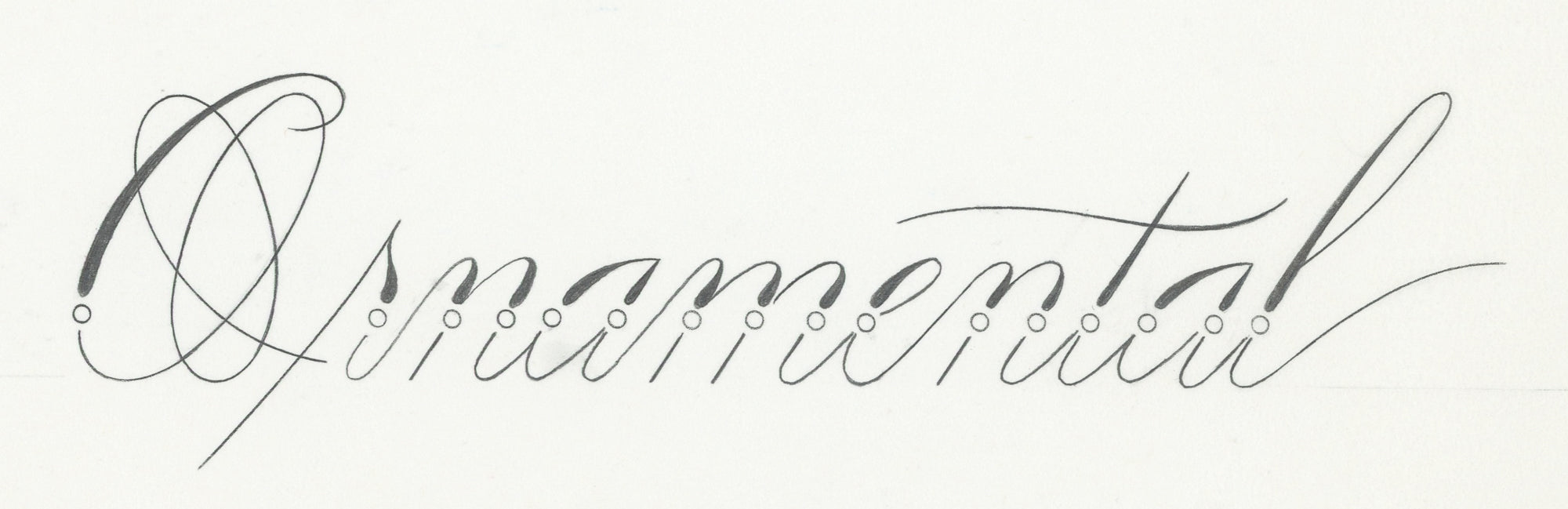 Ornamental Lettering