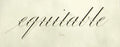 Ornamental Script With Medial Loops