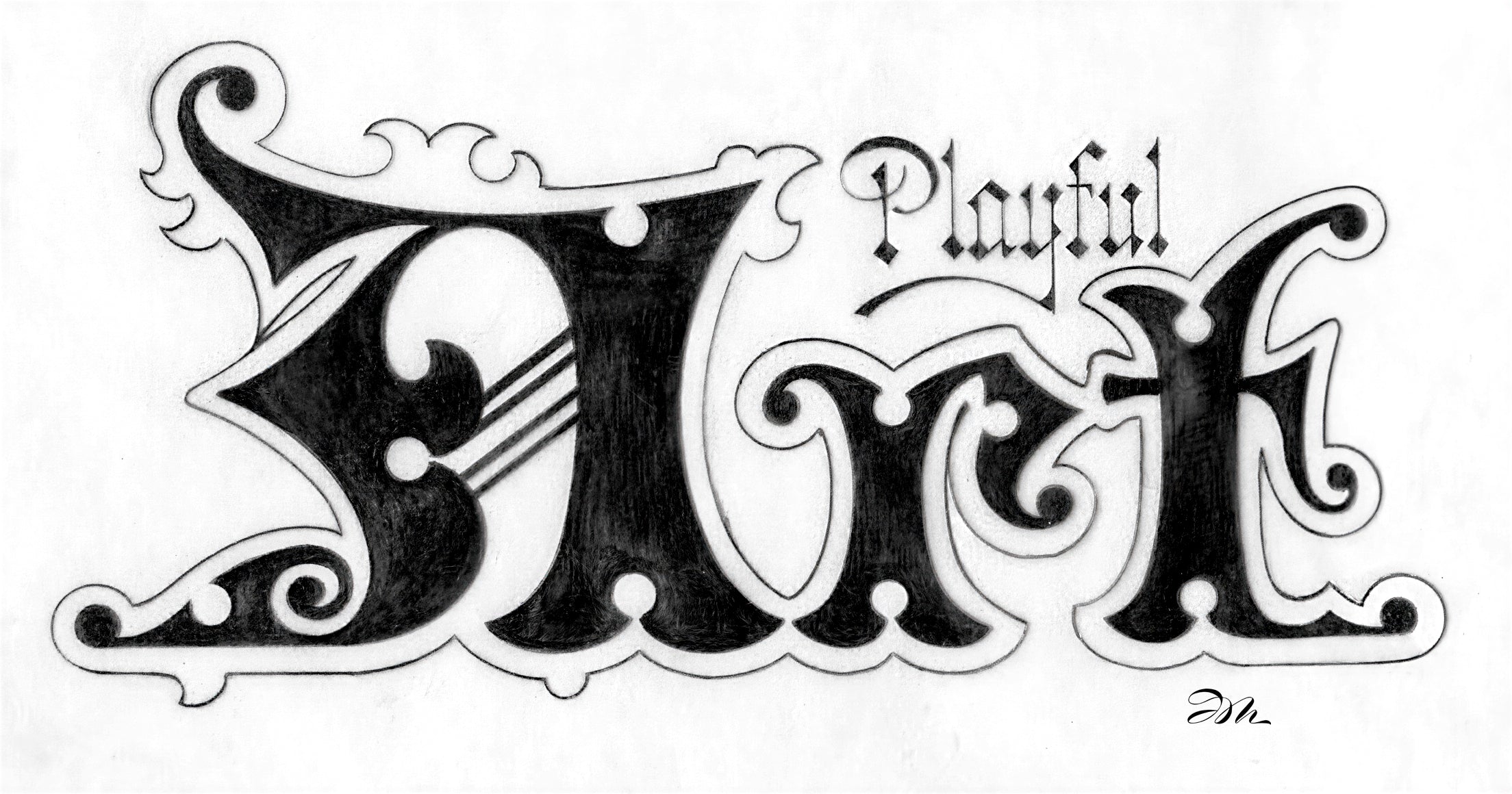 Ornamental Victorian - "Playful Art"