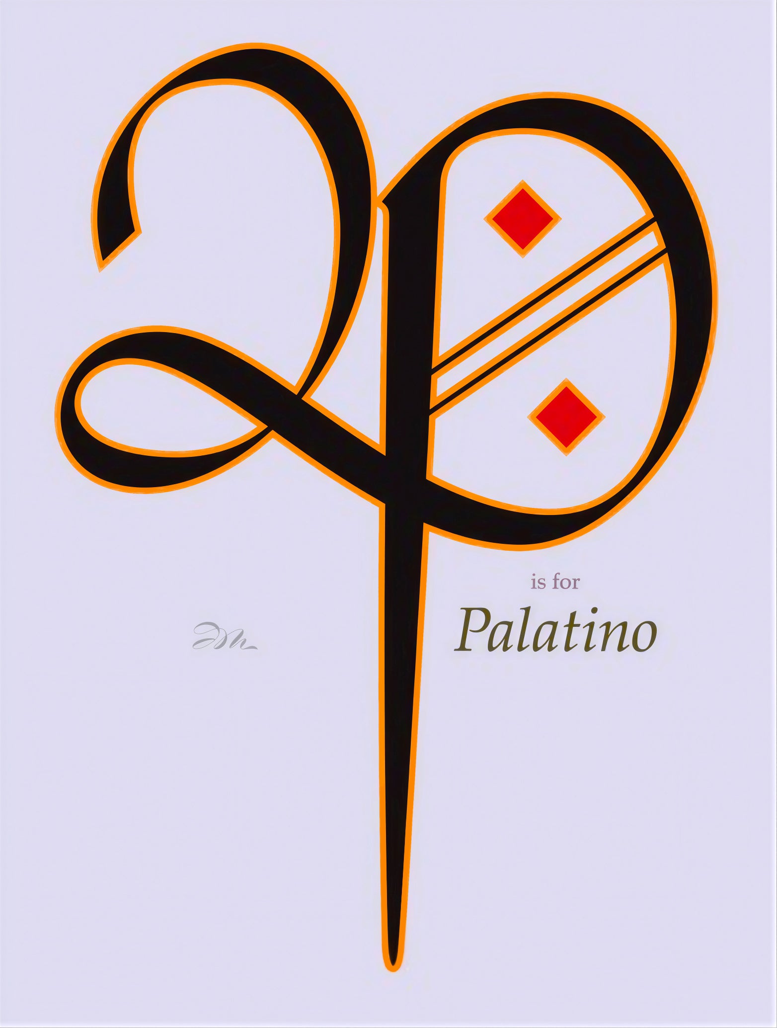 ABCs - "P" is for Palatino