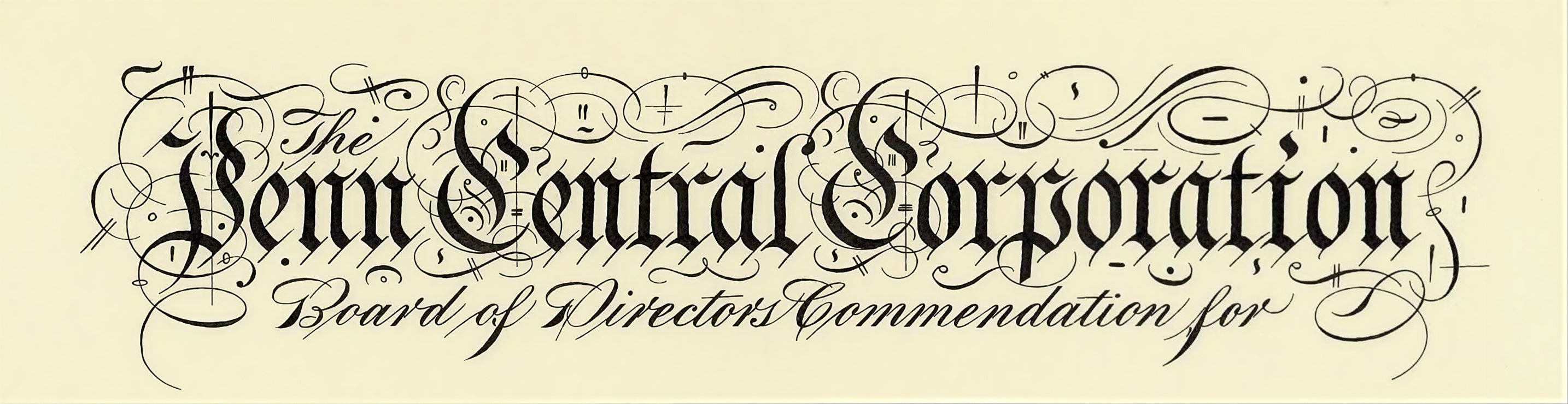 Penn Central Corporation - Certificate Layout