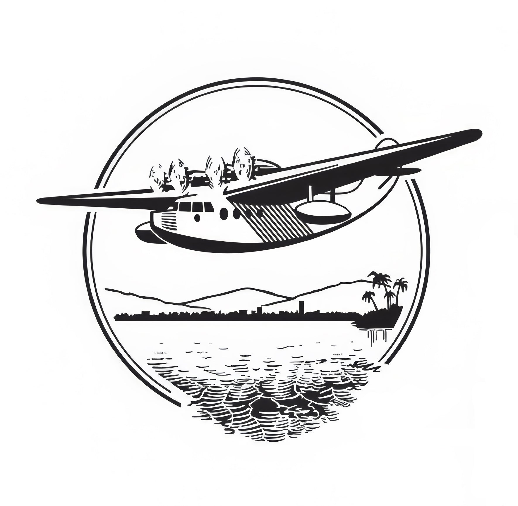 Seaplane - Illustration