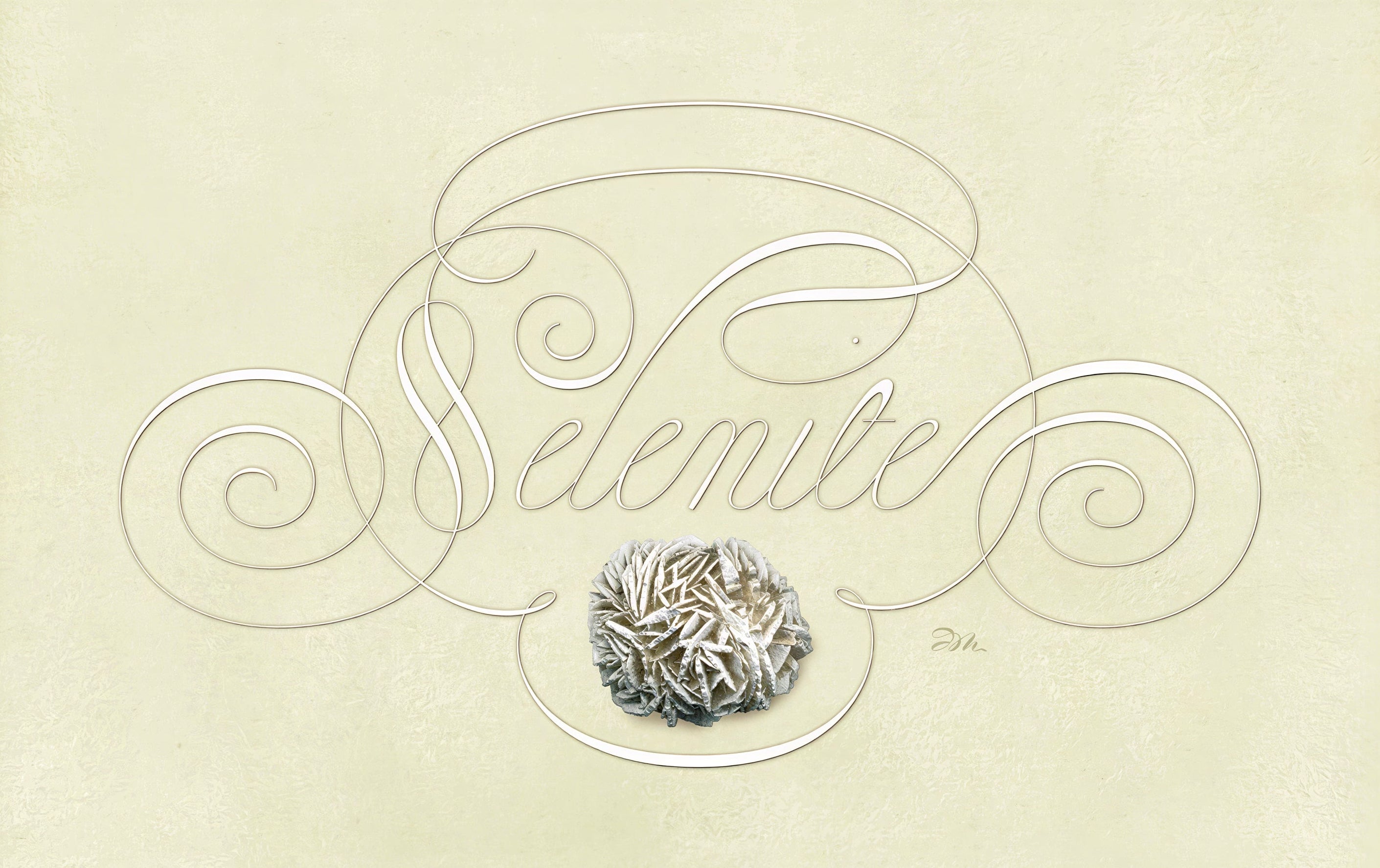 Minerals - Selenite - Italian Hand